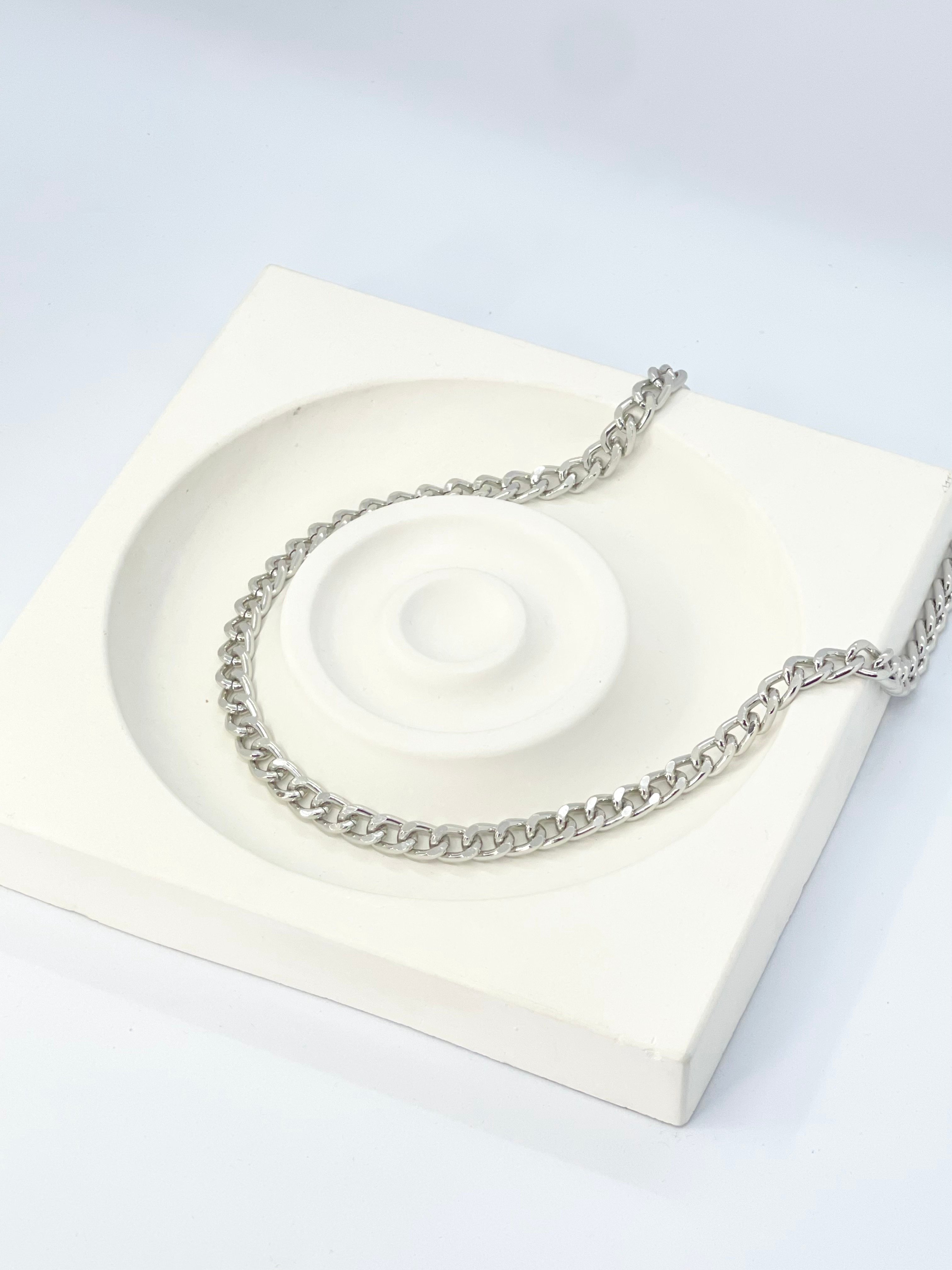 Silvershine - Silberne Kette Halskette