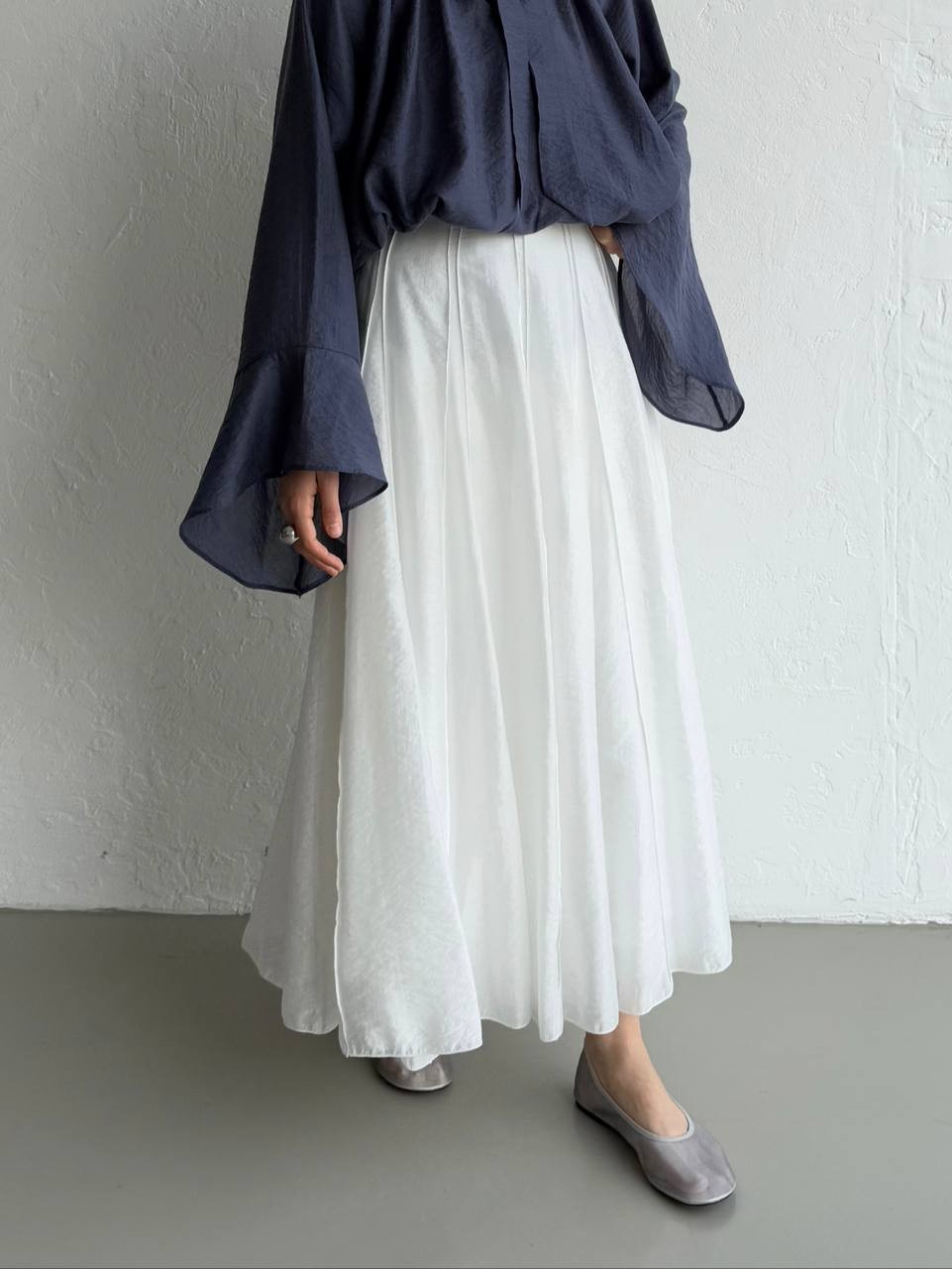 Layali Skirt - Ivory 