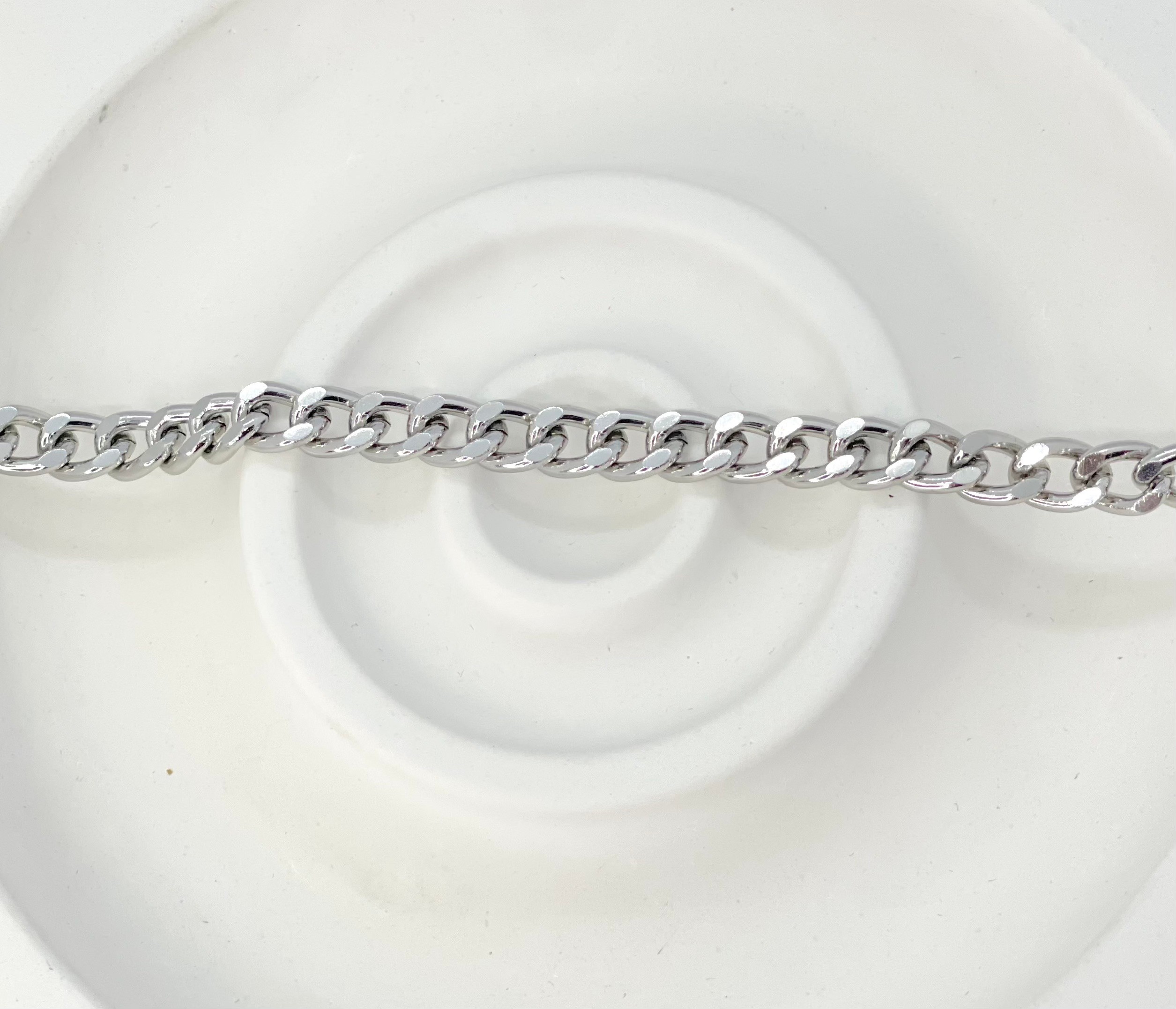 Eclipse - Silbernes Ketten Armband