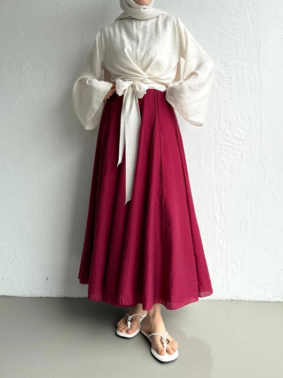 Aurora Blouse - Ivory 