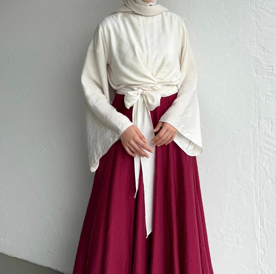 Aurora Blouse - Ivory 