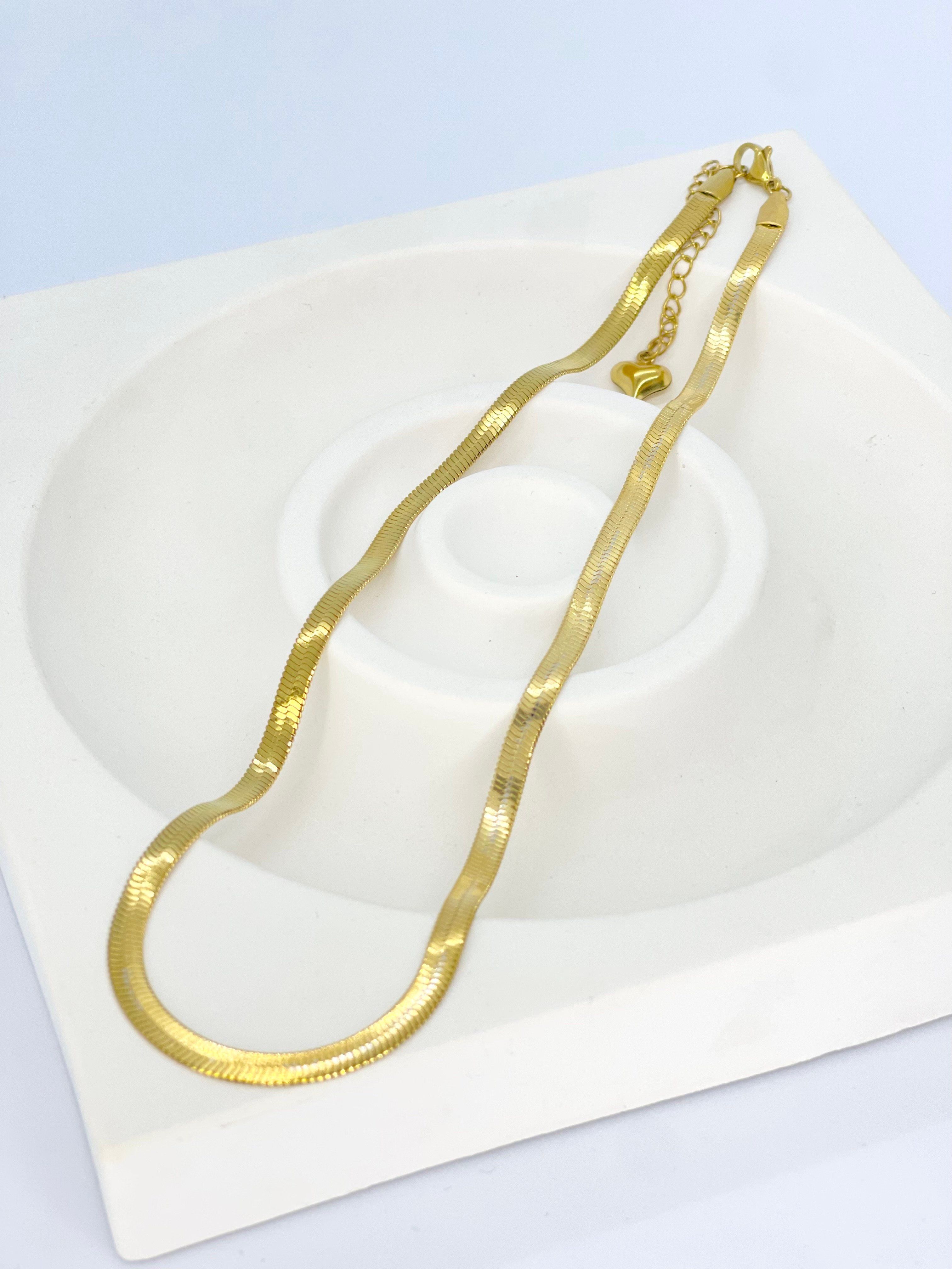 Goldene Italienische - Halskette