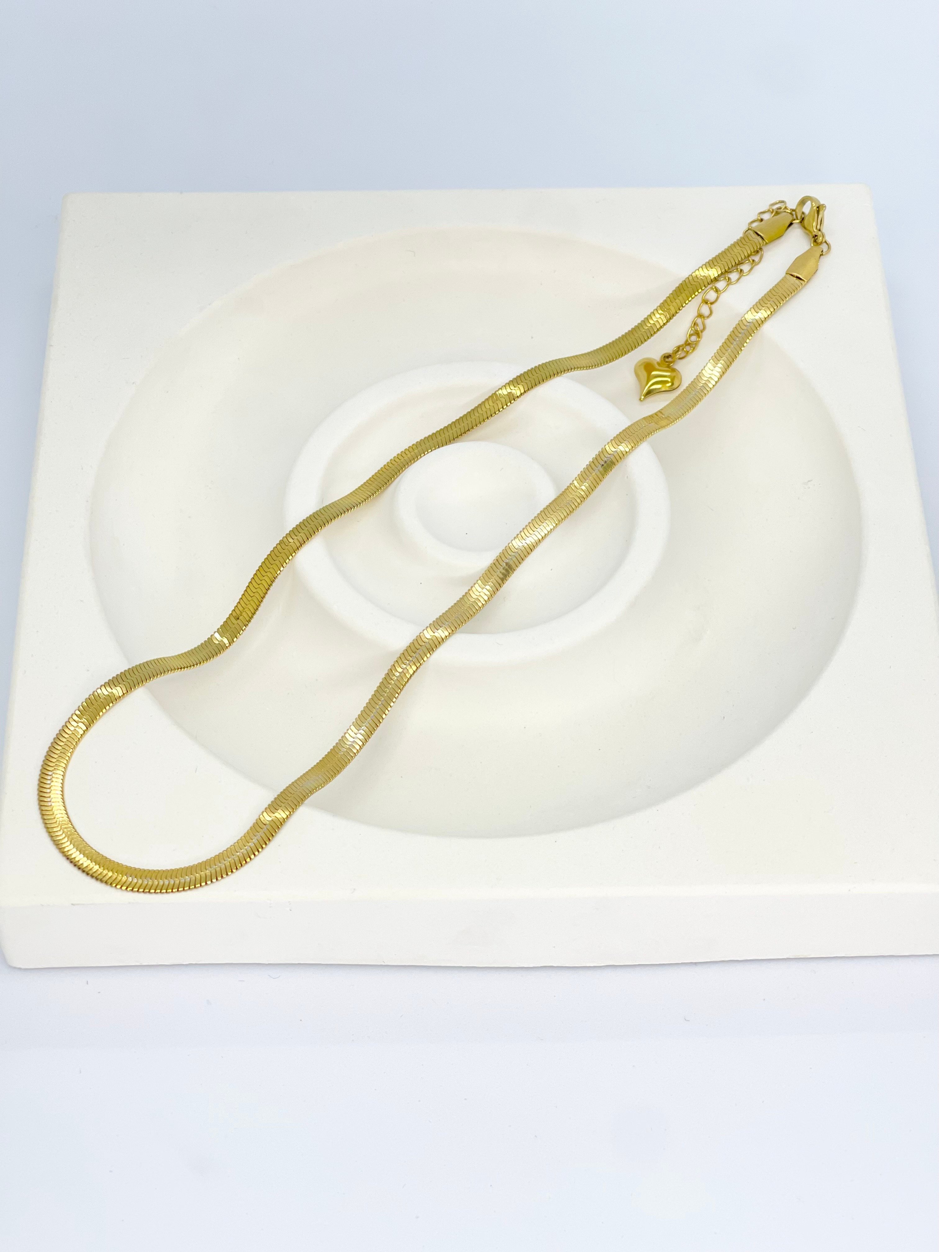 Goldene Italienische - Halskette