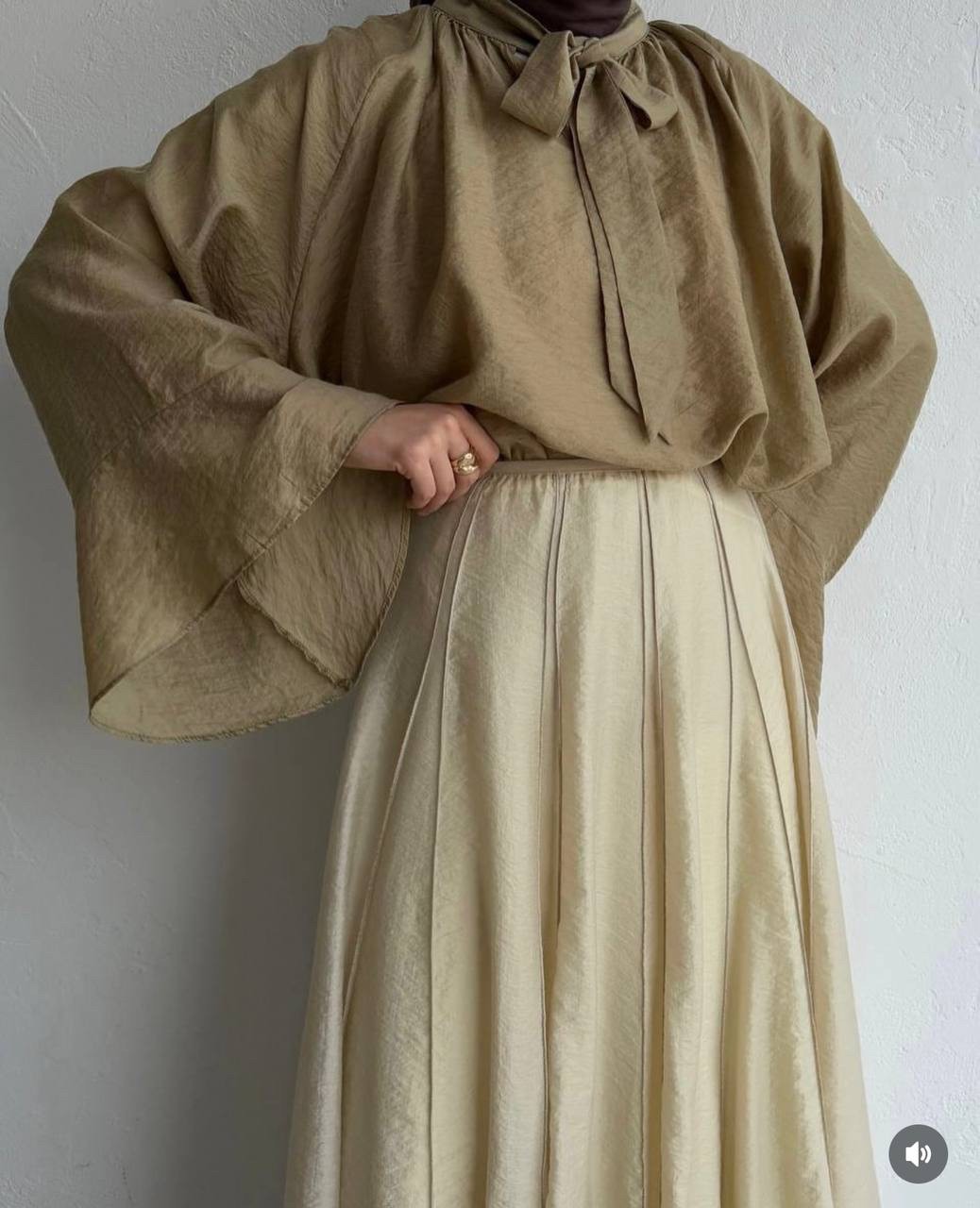 Layali Blouse - Olive