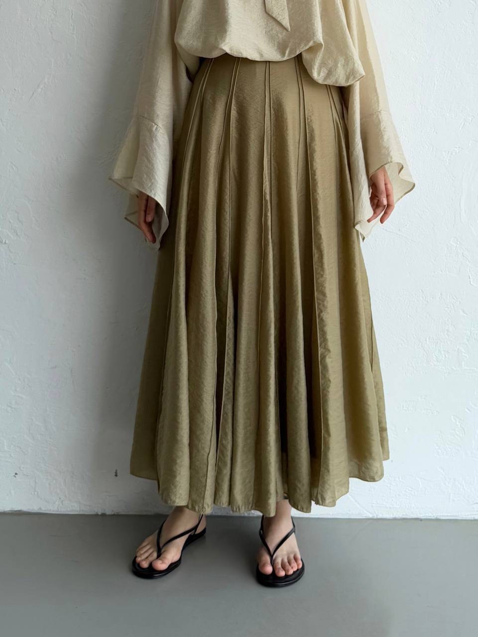 Layali Skirt - Olive
