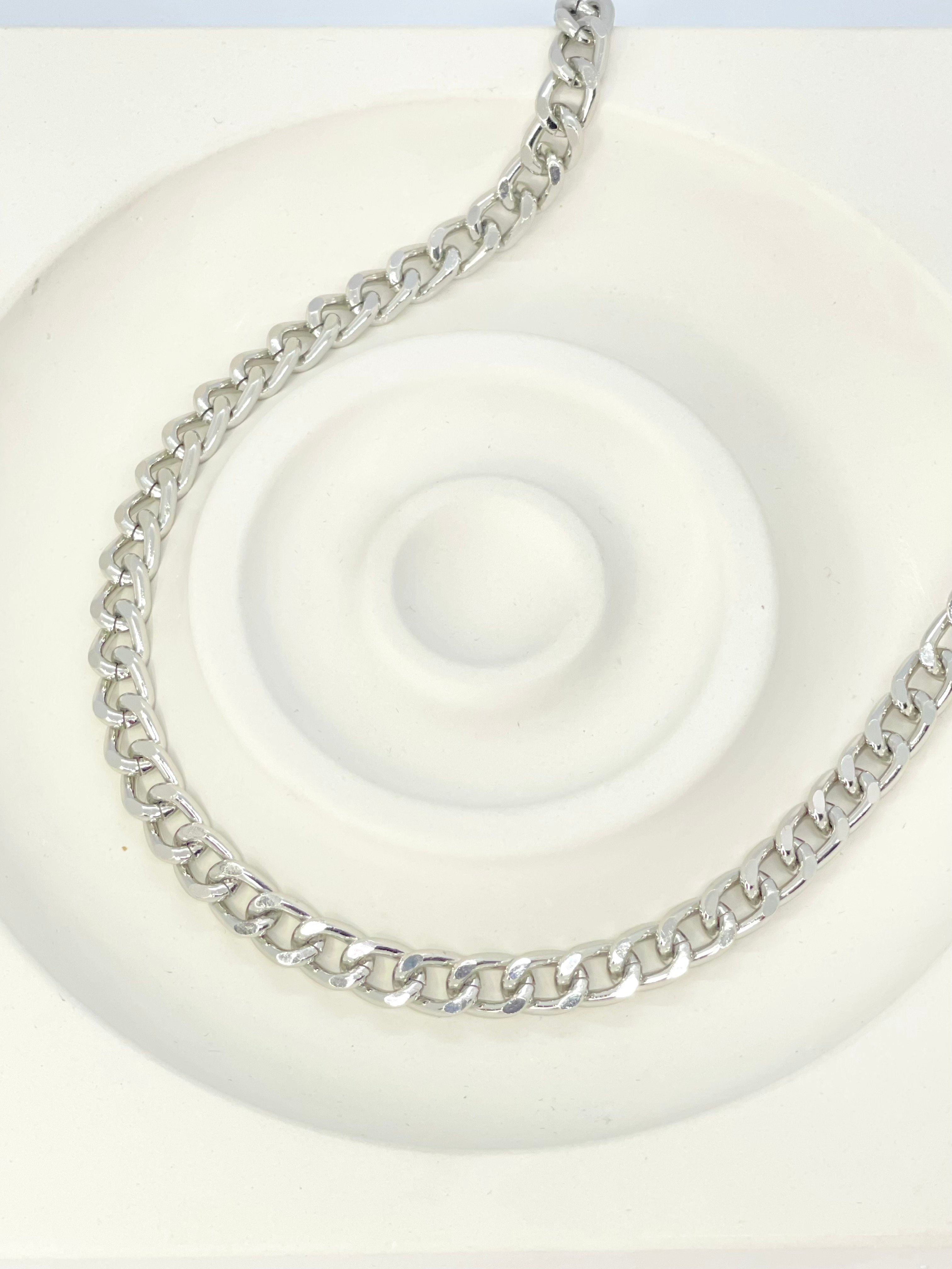 Silvershine - Silberne Kette Halskette