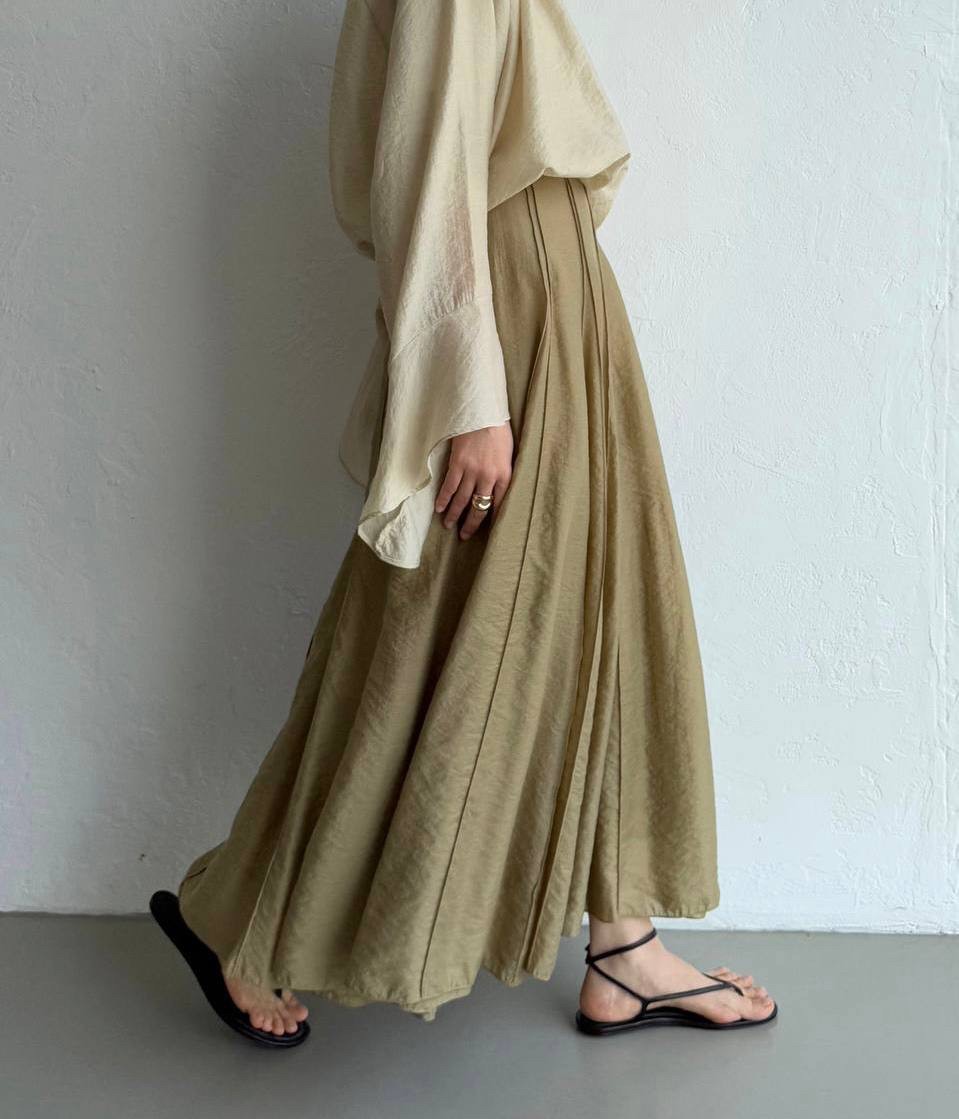 Layali Skirt - Olive