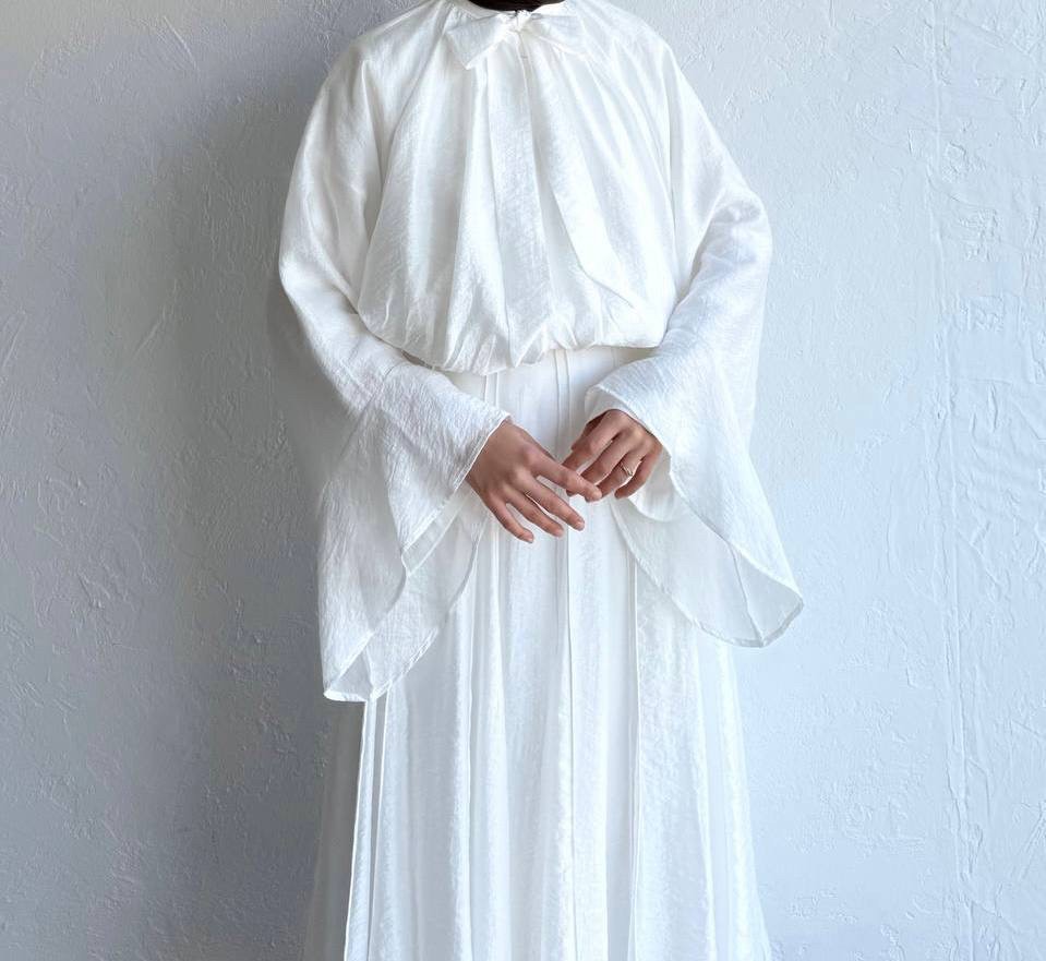Layali Blouse - Ivory 