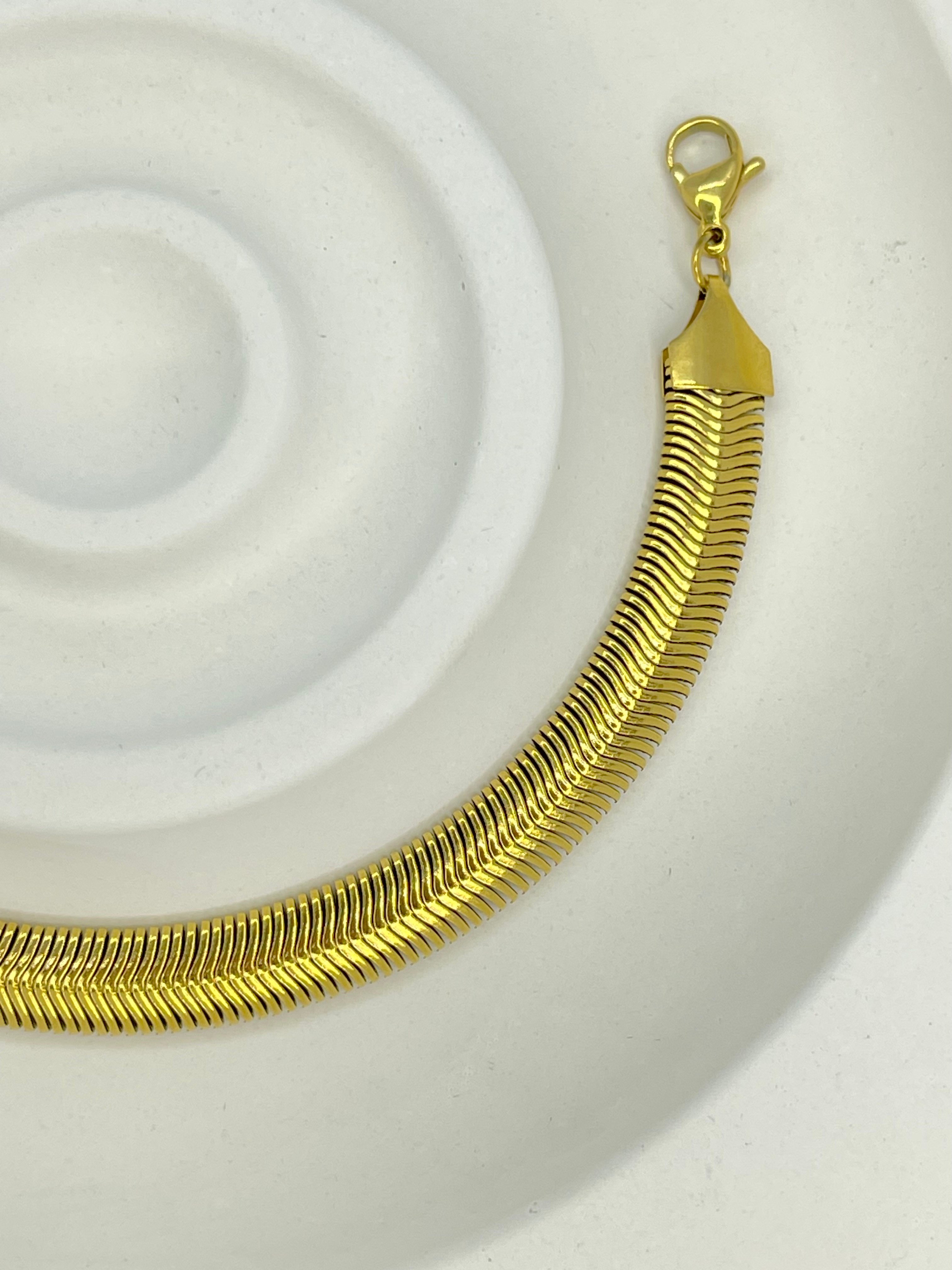 Qalby-  Goldene Armbandkette