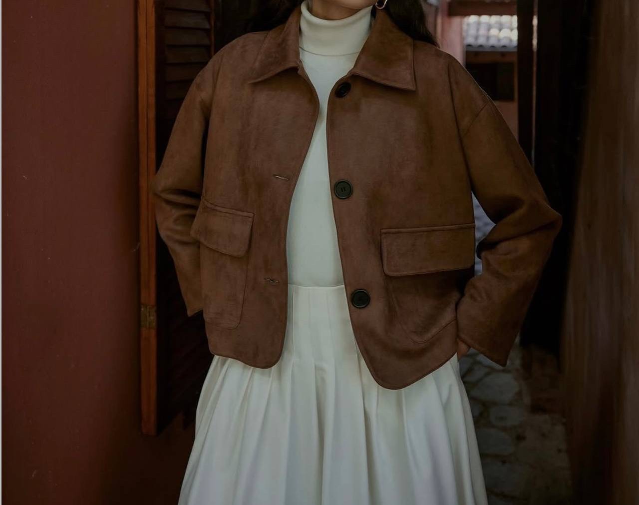 Jane Suede Jacke