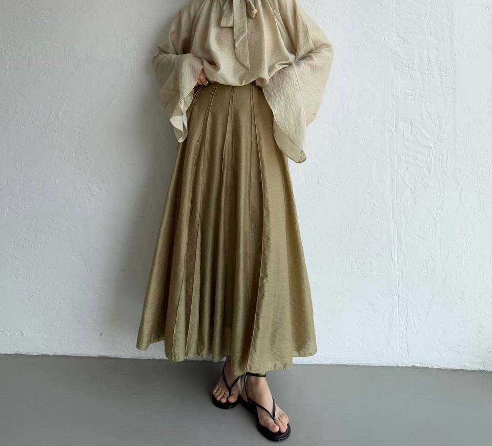 Layali Skirt - Olive