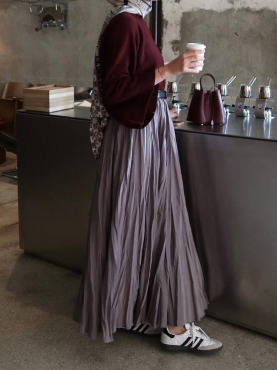 Siena Bell Sleeve - Ruby 