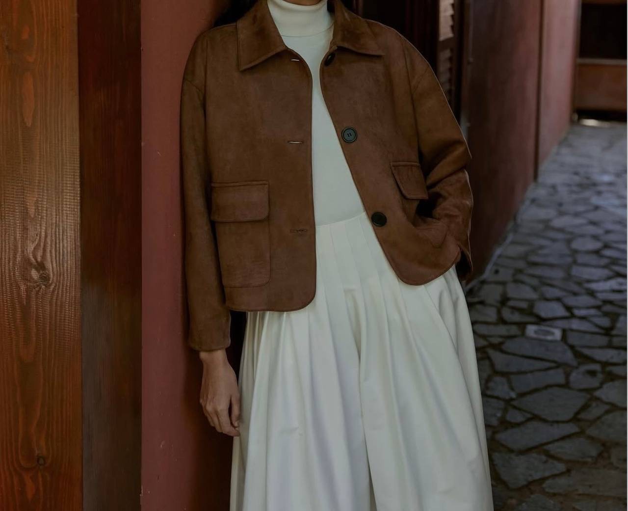 Jane Suede Jacke