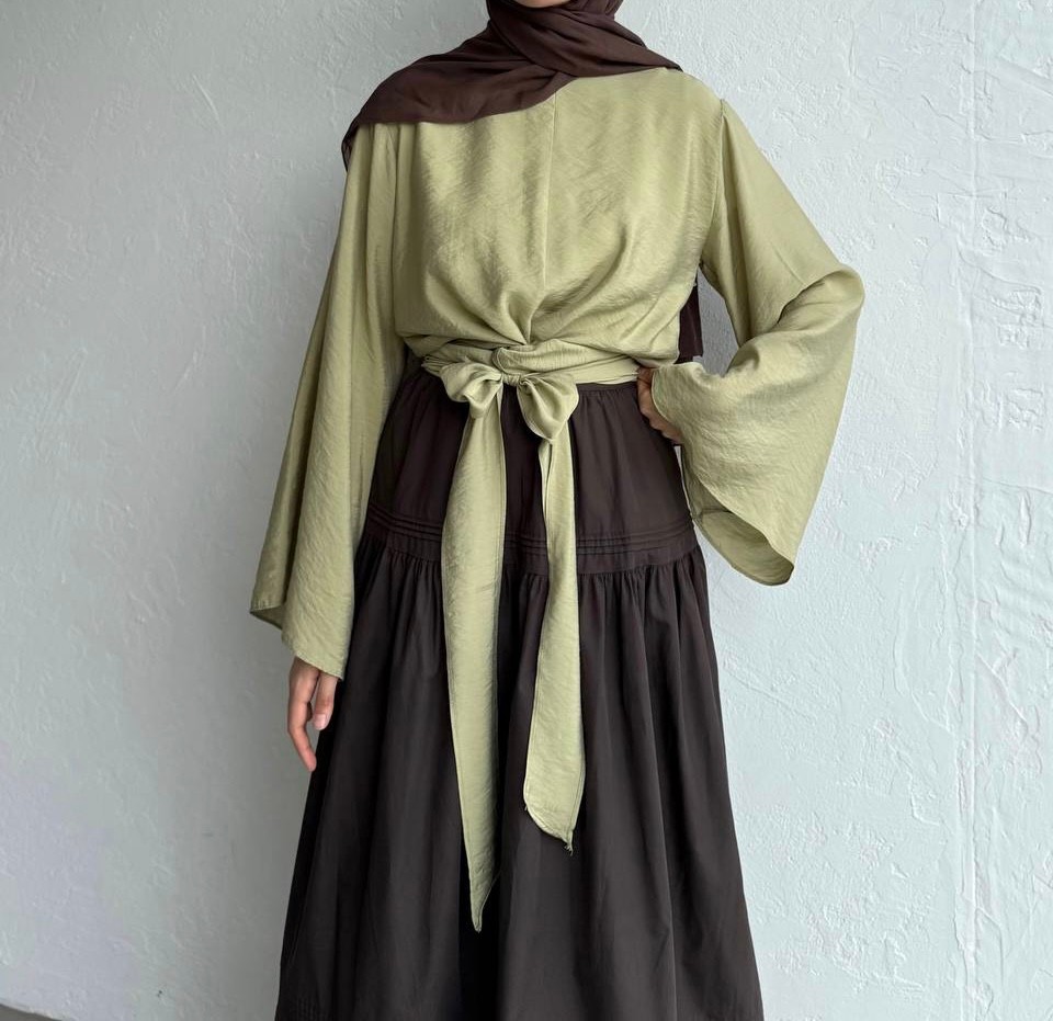 Aurora Blouse - Sage