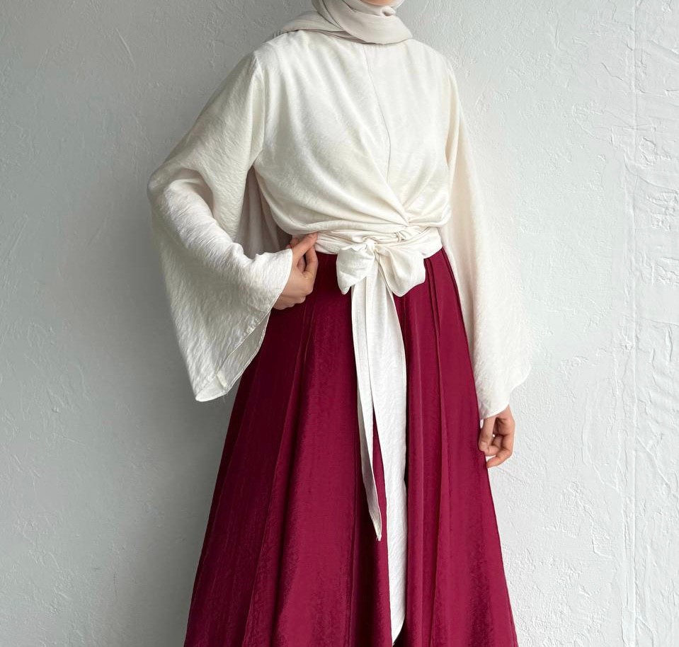 Aurora Blouse - Ivory 