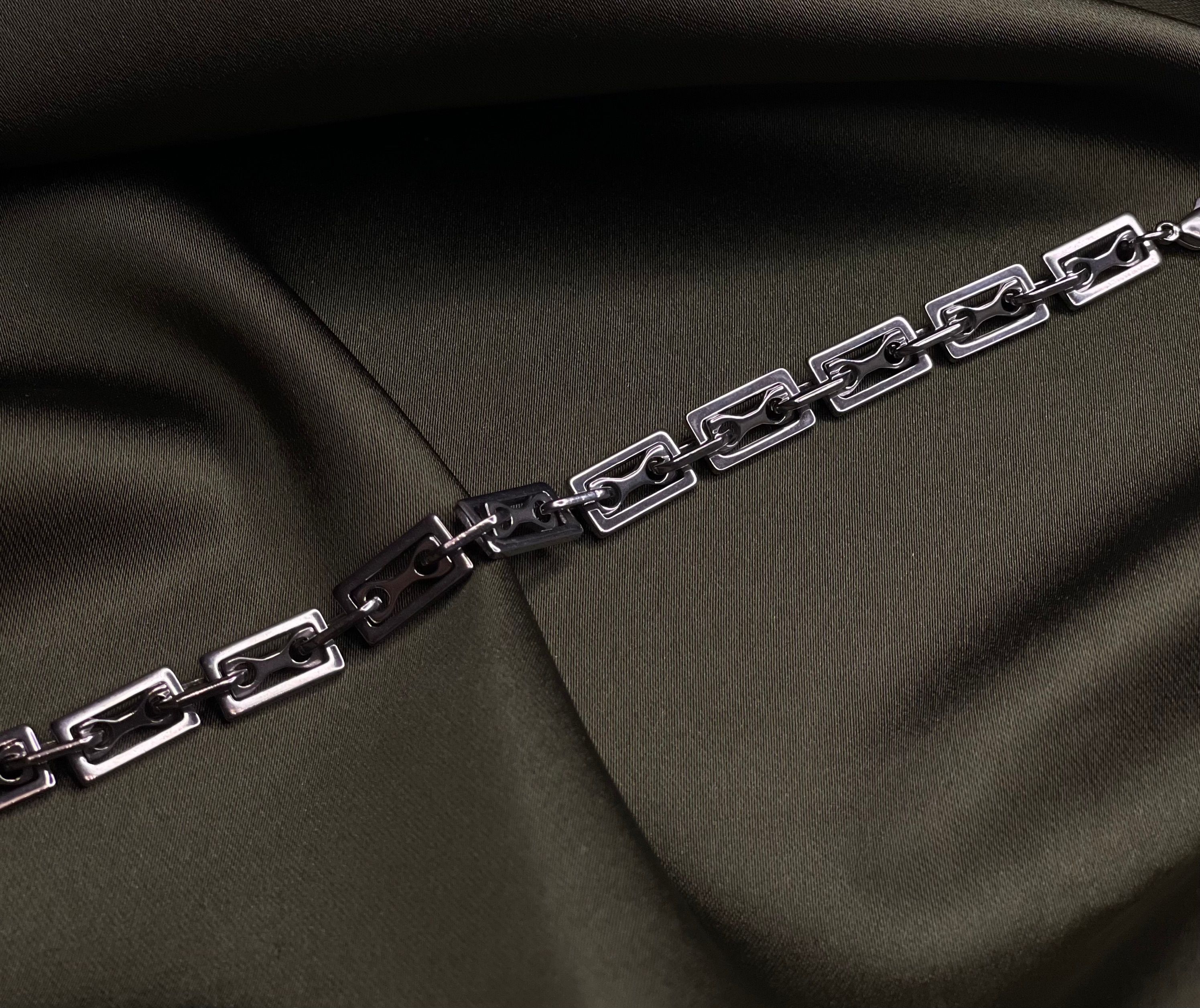 Silberne Armbandkette 