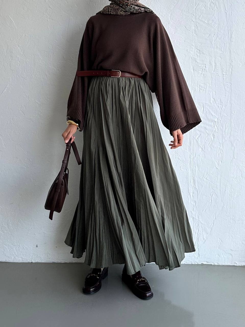 Siena Bell Sleeve - Deep Mocha