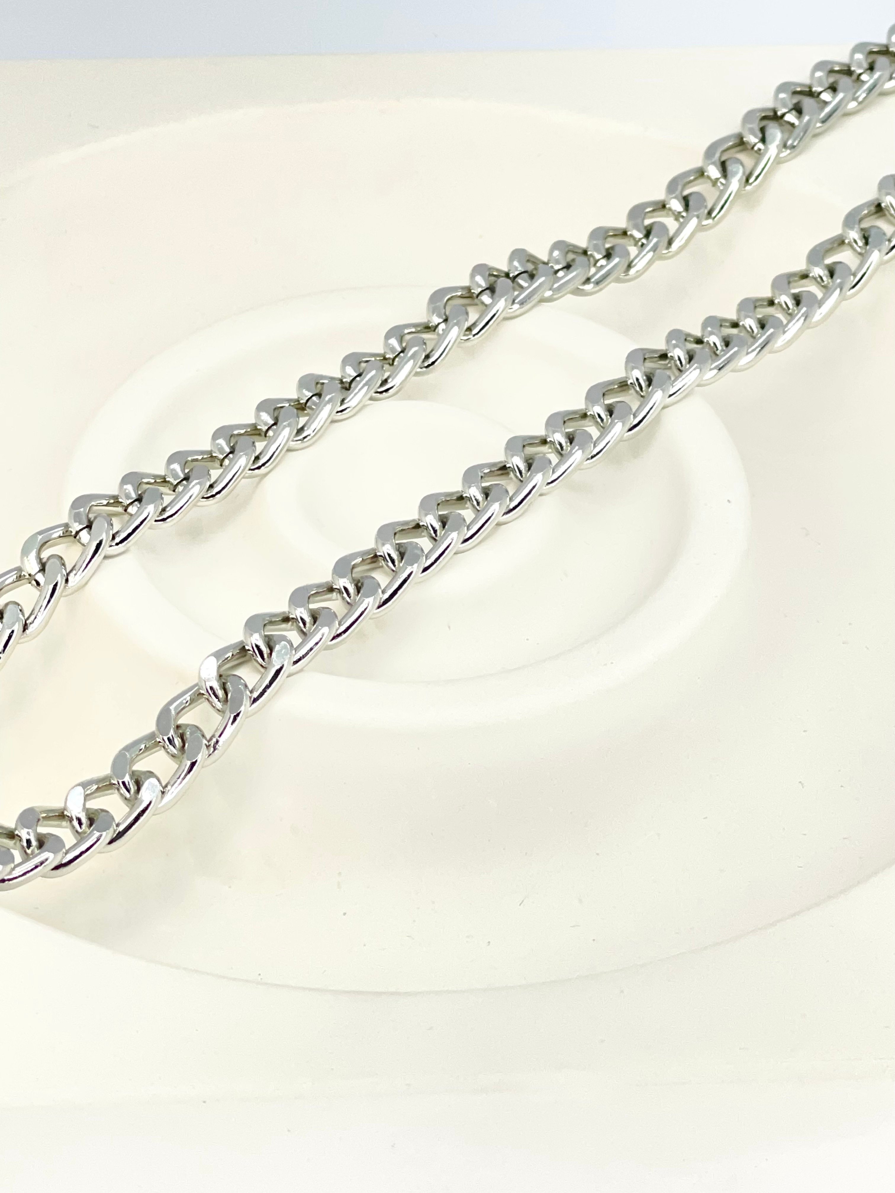 Silvershine - Silberne Kette Halskette