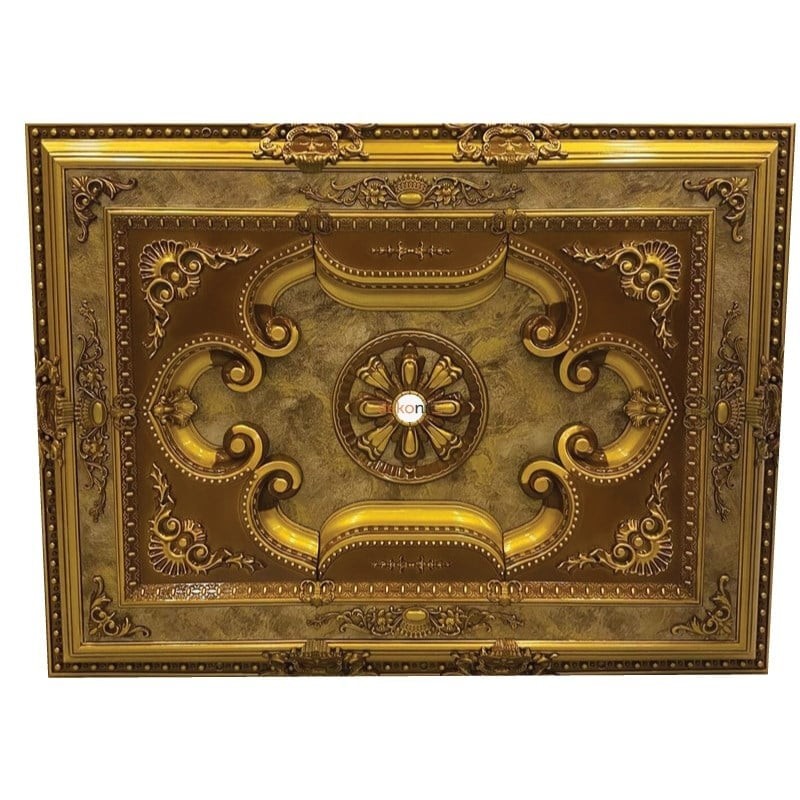  Rechteckige Palastdecke 90*120 cm - Braun