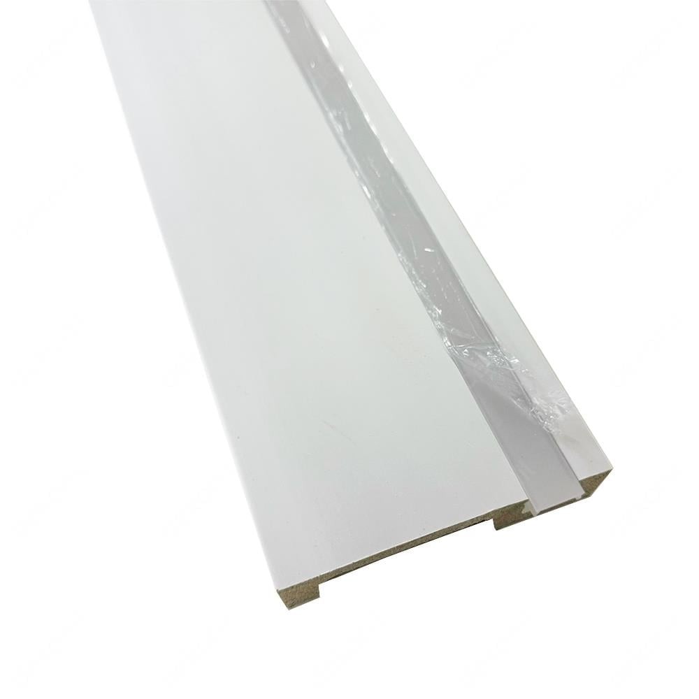 Istanbul LED Lackierbare Sockelleiste 10 cm