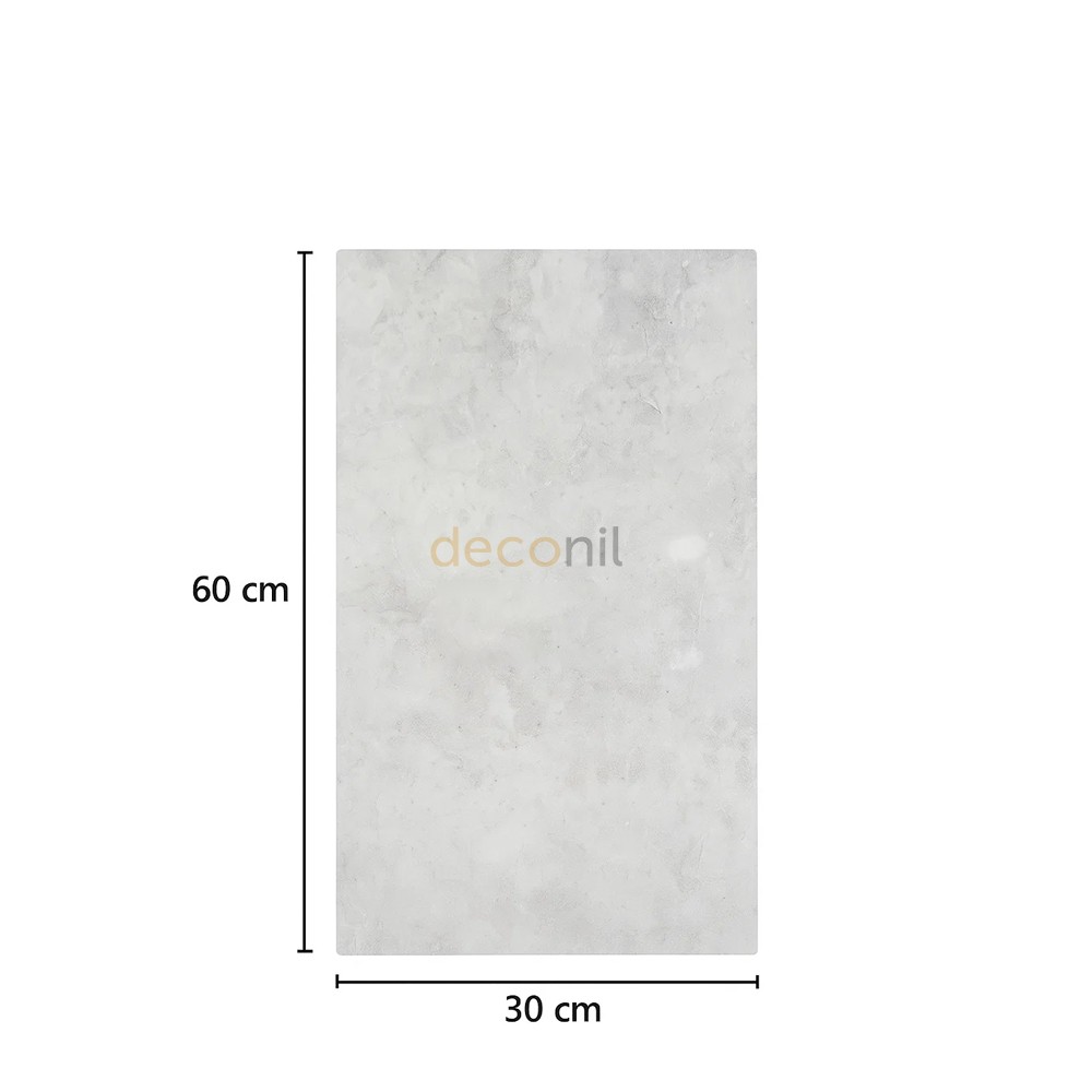 Luxus SPC Bodenbelag Steinoptik 30*60 cm 5mm 14 Stück - Grau