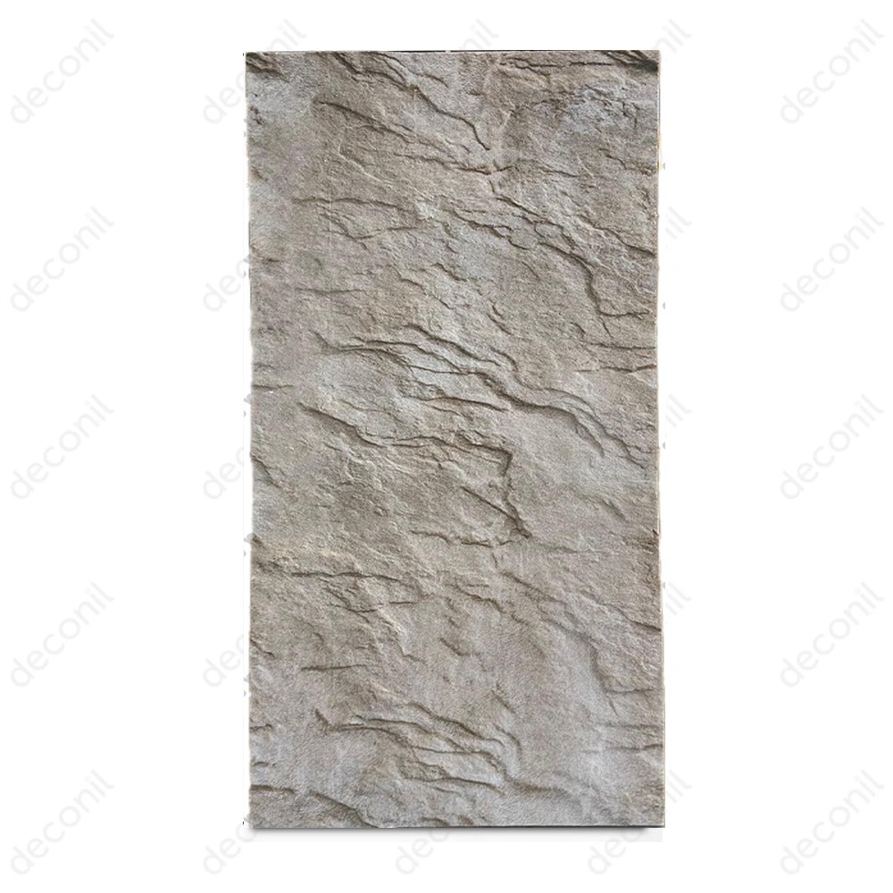 Steinstrukturierte EPS Wandpaneele 50×120 cm - Beige
