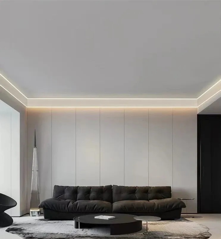 LED Aluminiumprofil für Beleuchtete Stuckleisten 