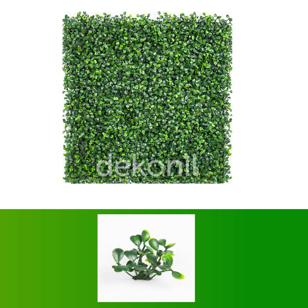 Künstliche Pflanzen- & Blumen Vertikal Gartenpaneel 50×50 cm