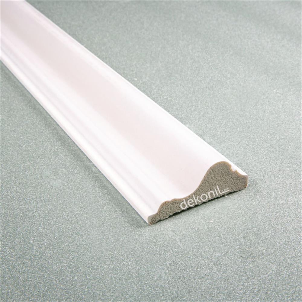 Destan Lackierbare Wandleiste - 6 cm