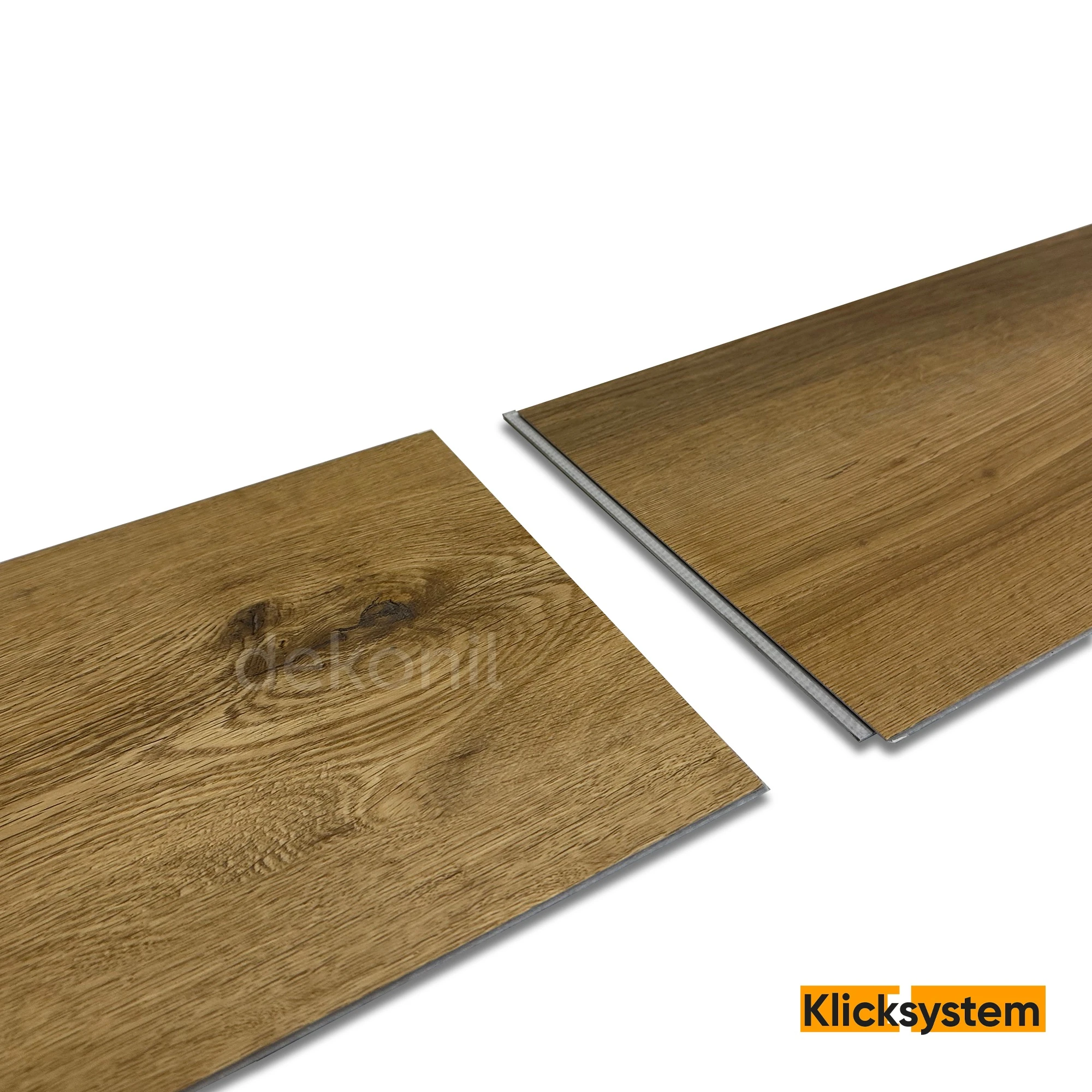 SPC Bodenbelag Eichenoptik – Wasserfeste Bodenpaneele 22,8×120 cm (Paket: 9 Stück / 2,50 m²)