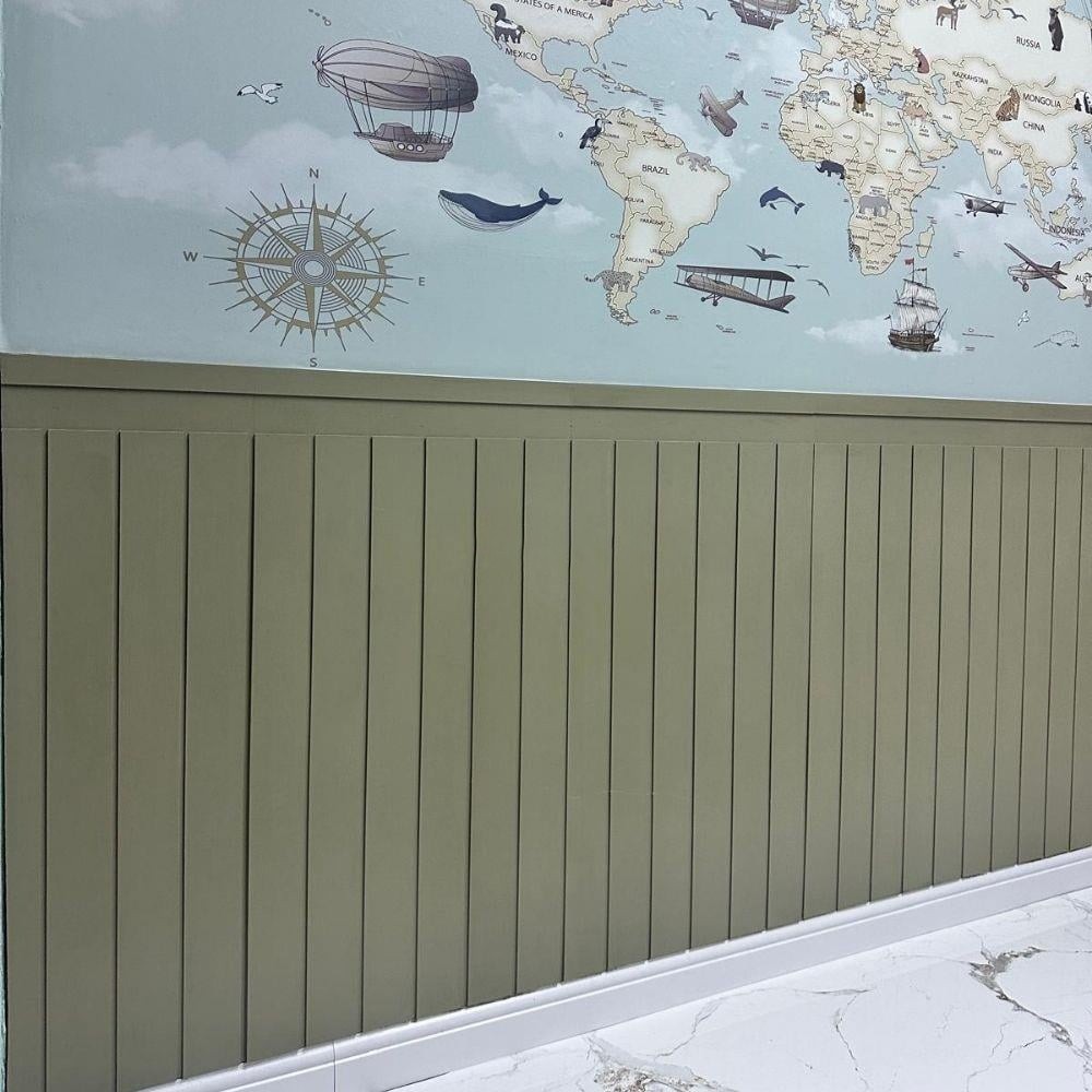 Skandinavische Wandpaneele MDF 54×104 cm