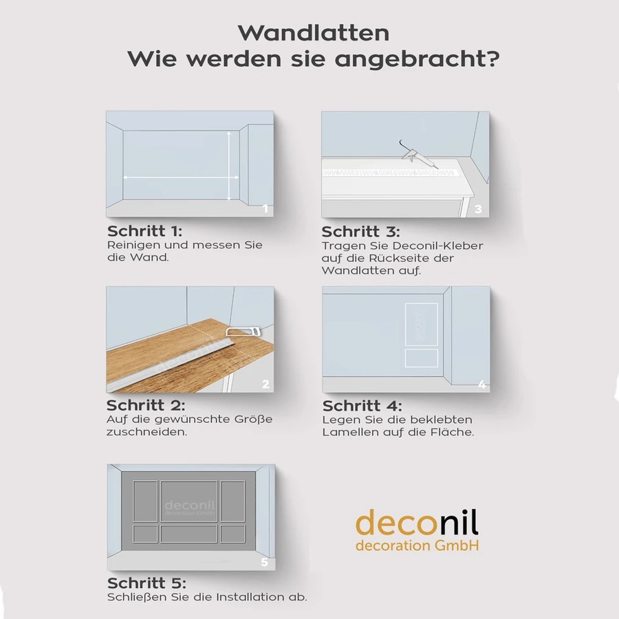 Destan Wand Bordüre 6 cm
