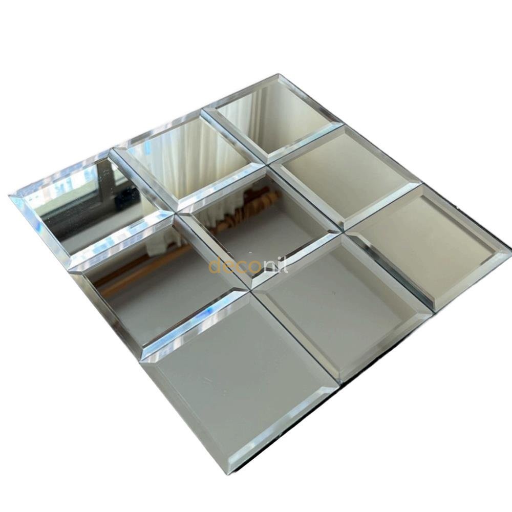 Selbstklebender Spiegel Fliesenkachel 30*30 cm - D15