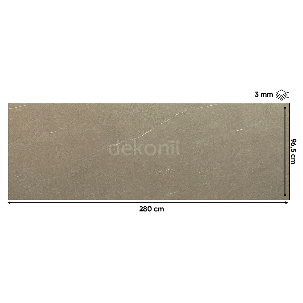 SPC Wandpaneel Marmoroptik – Wasserfeste 965×2800×3 mm