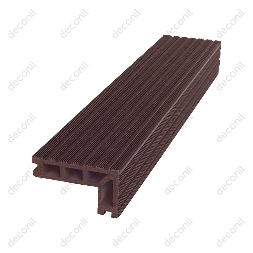 Eckprofil für WPC Terrassendielen - Braun