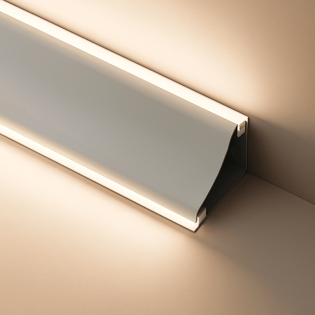 LED Aluminiumprofil für Beleuchtete Stuckleisten 