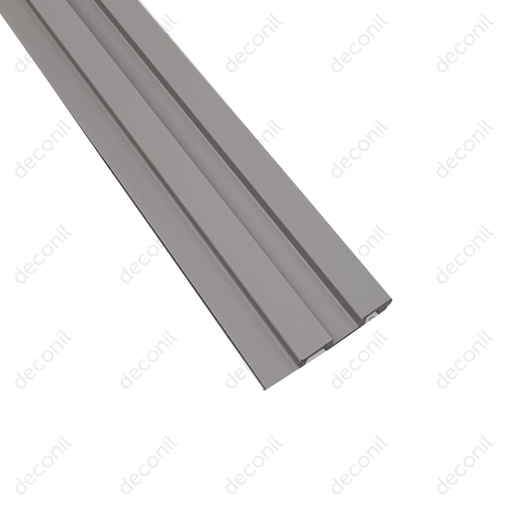 Einfarbig Serie Dekopaneele 12 cm - Andezit