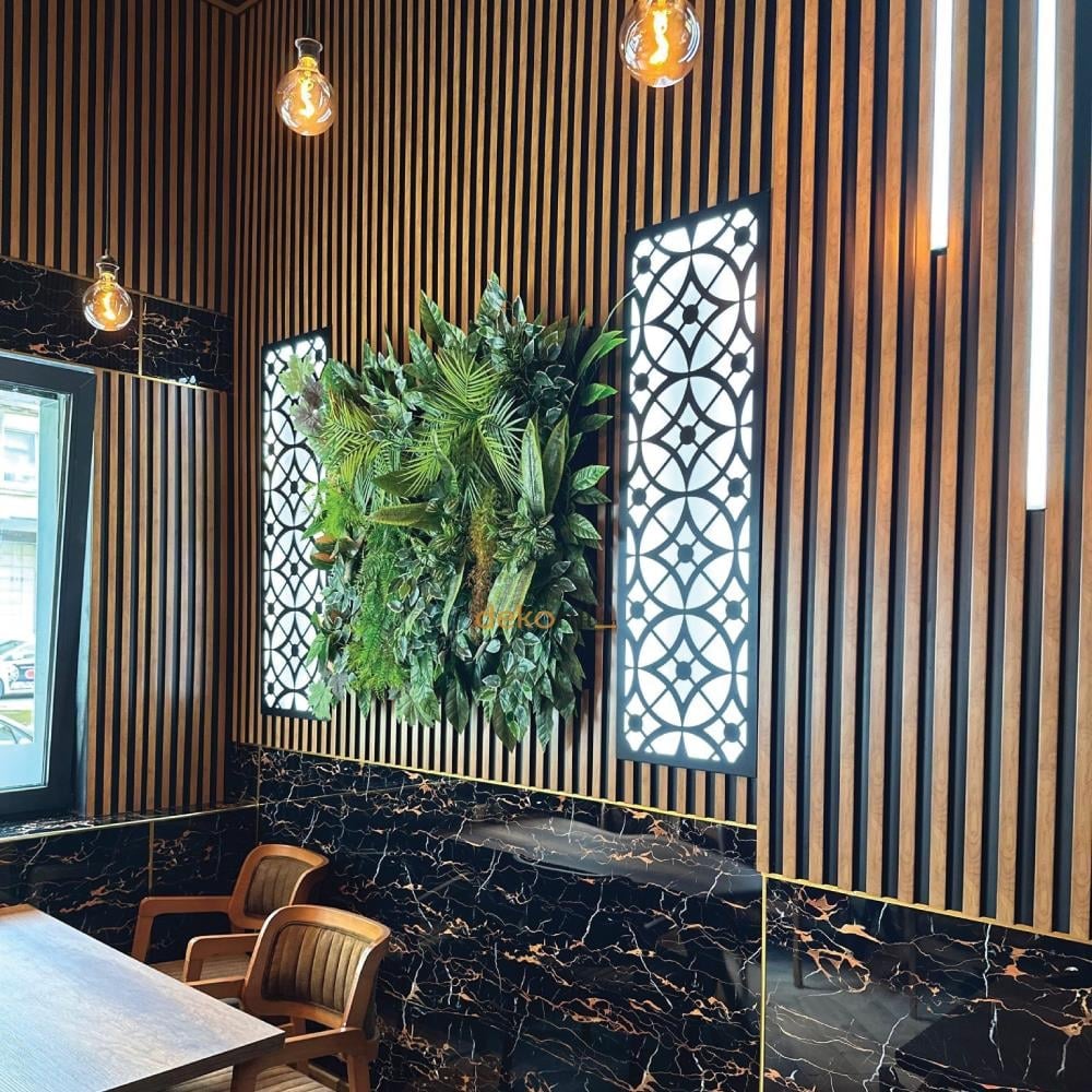 Holz Schwarz Serie Dekopaneele 12 cm