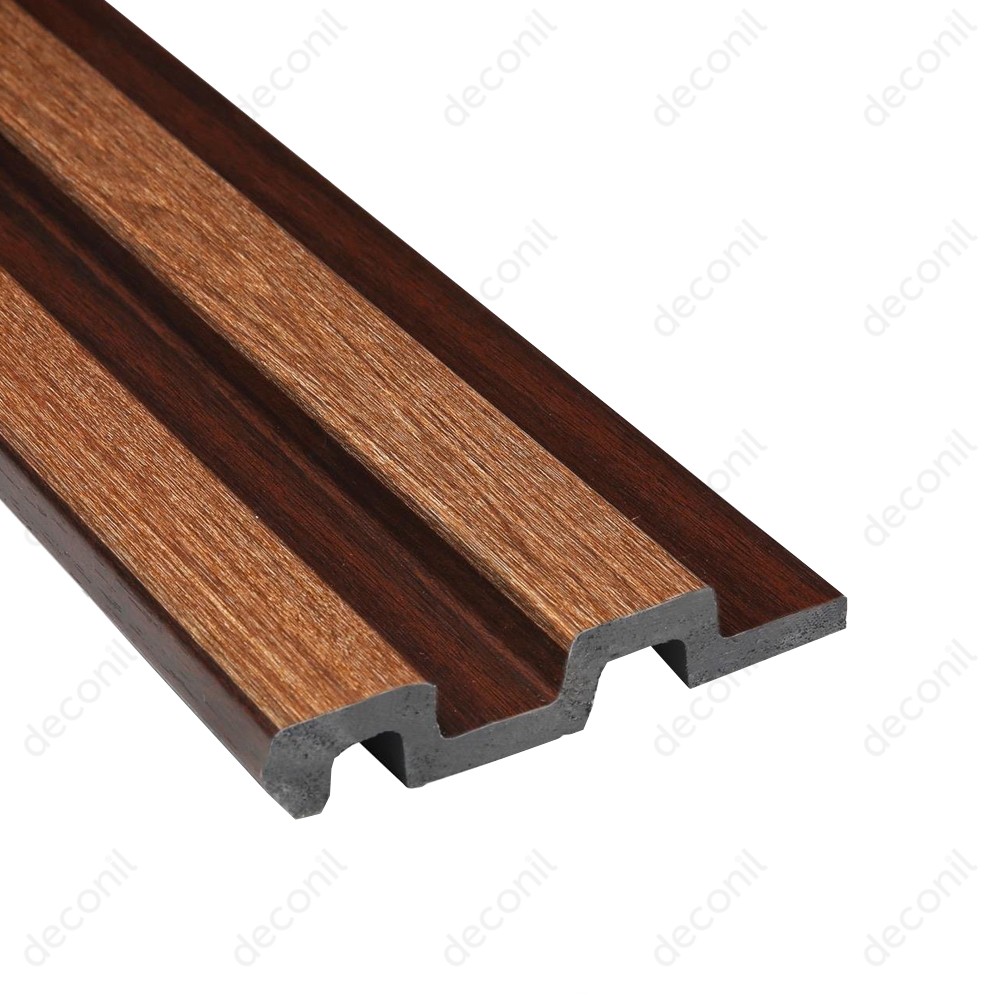 Holz Serie Dekopaneele 12 cm - Walnuss Holz