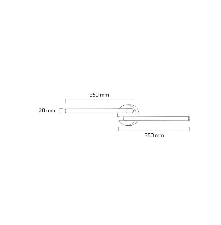 Stick Wiederaufladbare Kabellose LED Wandleuchte