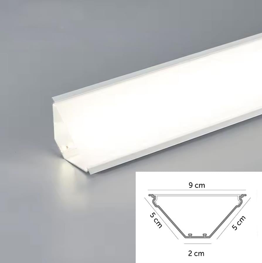 LED Aluminiumprofil für Beleuchtete Stuckleisten