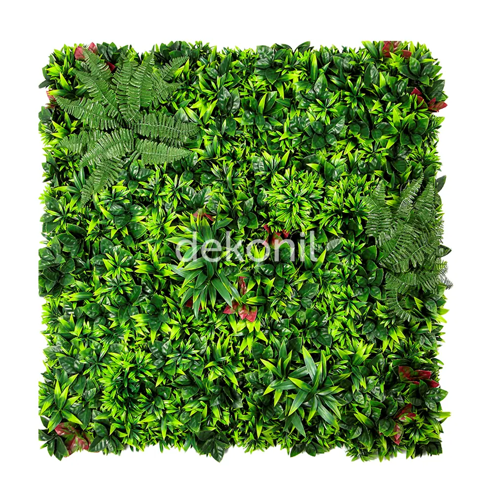 Knstliche Pflanzen- & Blumen Vertikal Gartenpaneel 100100 cm - Deconil