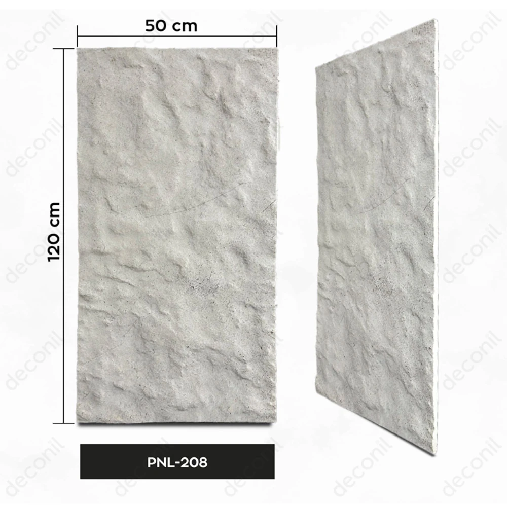 Steinstrukturierte EPS Wandpaneele 50×120 cm