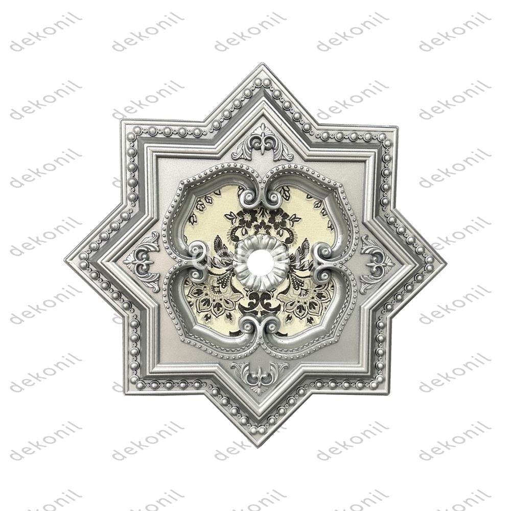 Stern Palastdecke 60 cm - Silber