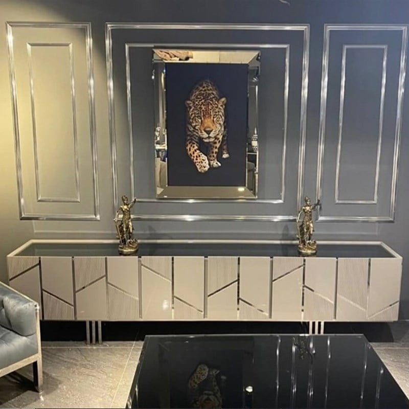 Roma Silber Wandleiste