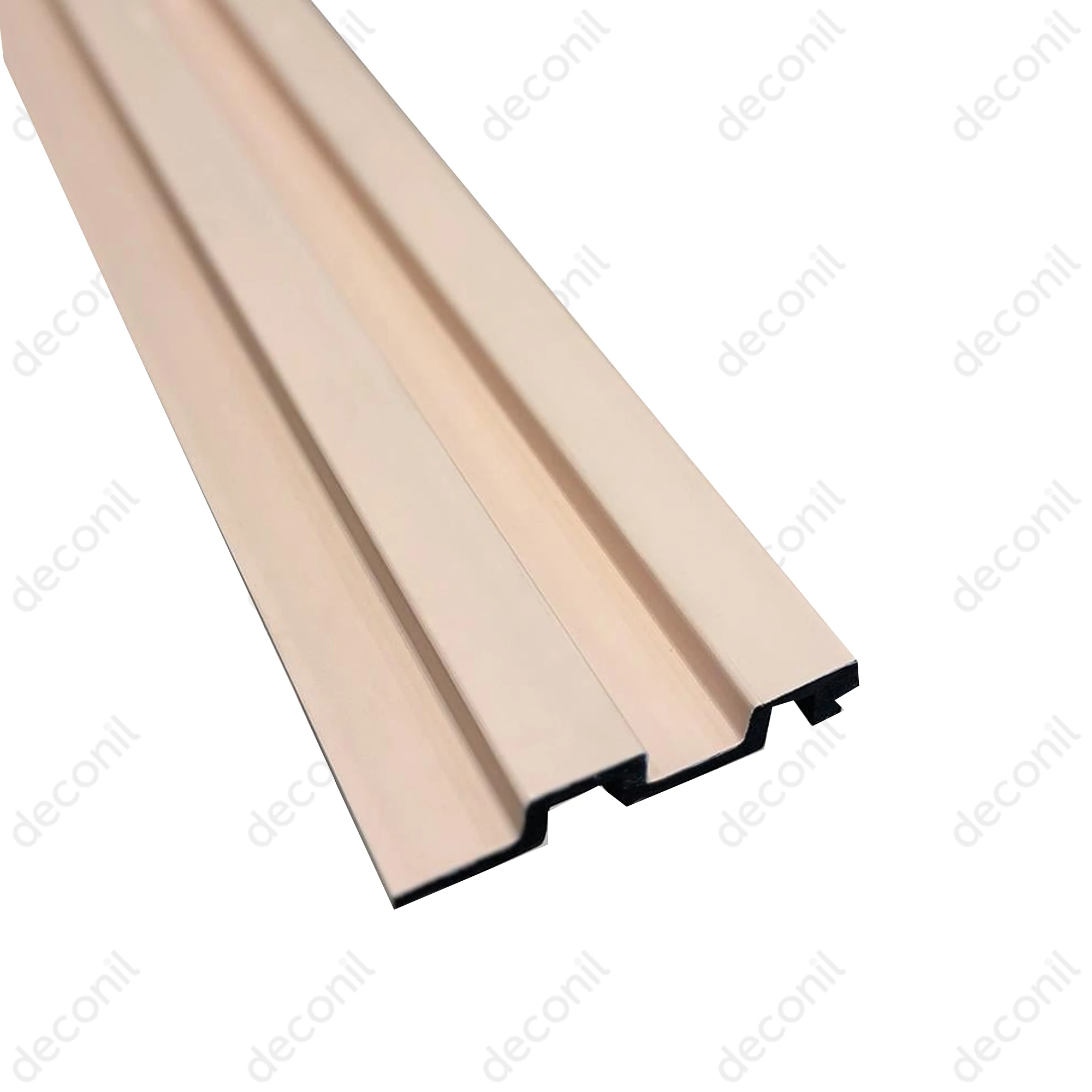 Modern und Sanft Serie Dekopaneele 12 cm - Puderrosa