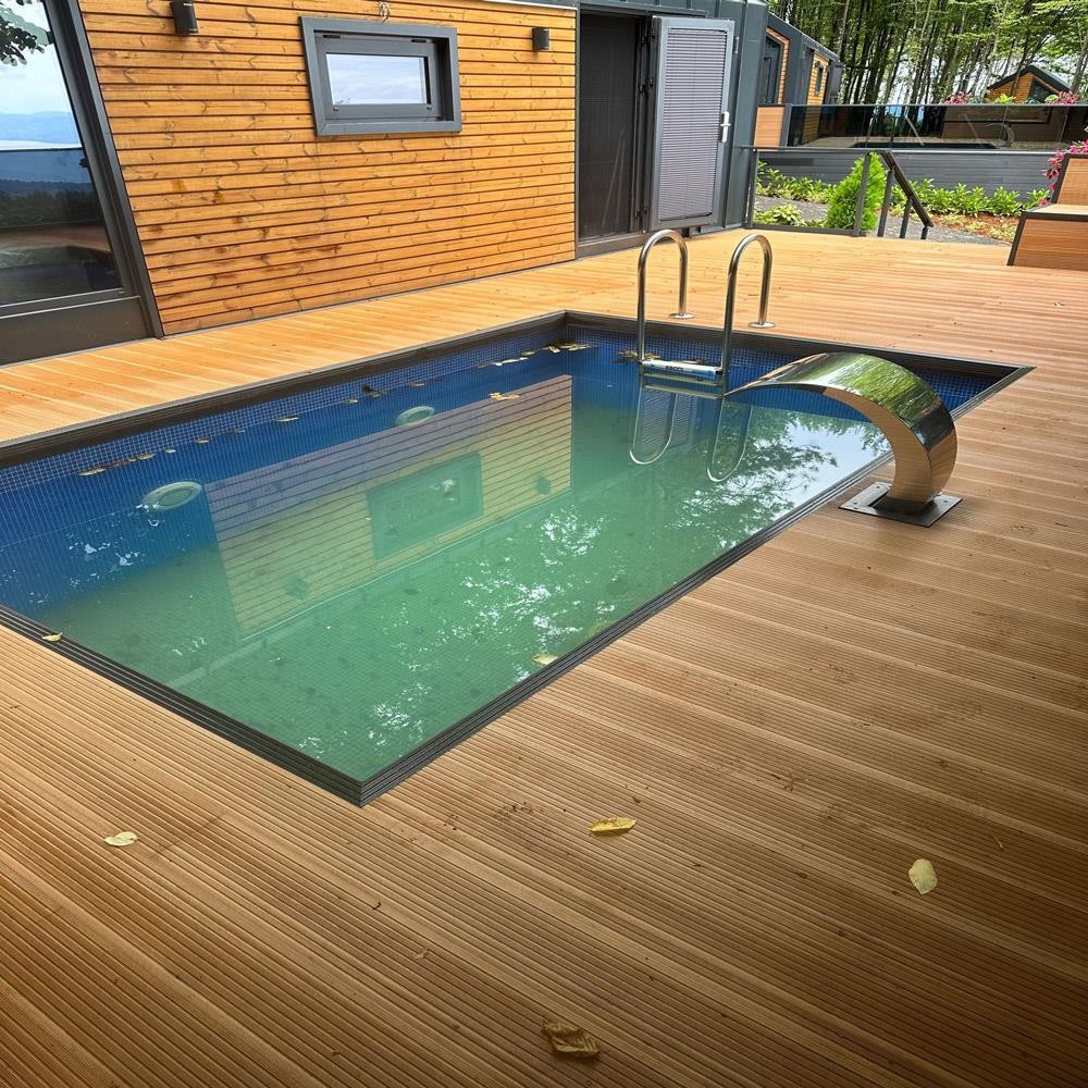 Komposit Terrassenbelag für 5 Zimmer