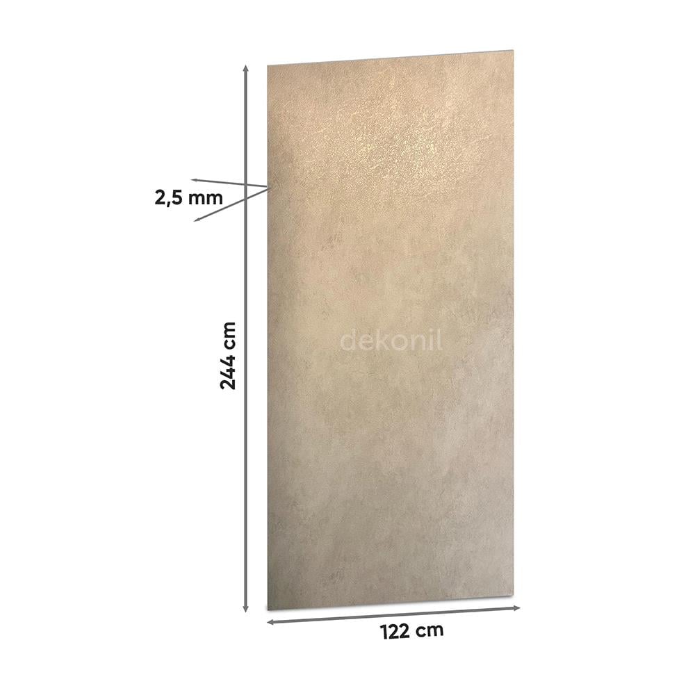 Emboss Marmor Muster PVC Wandpaneel 122*244 cm
