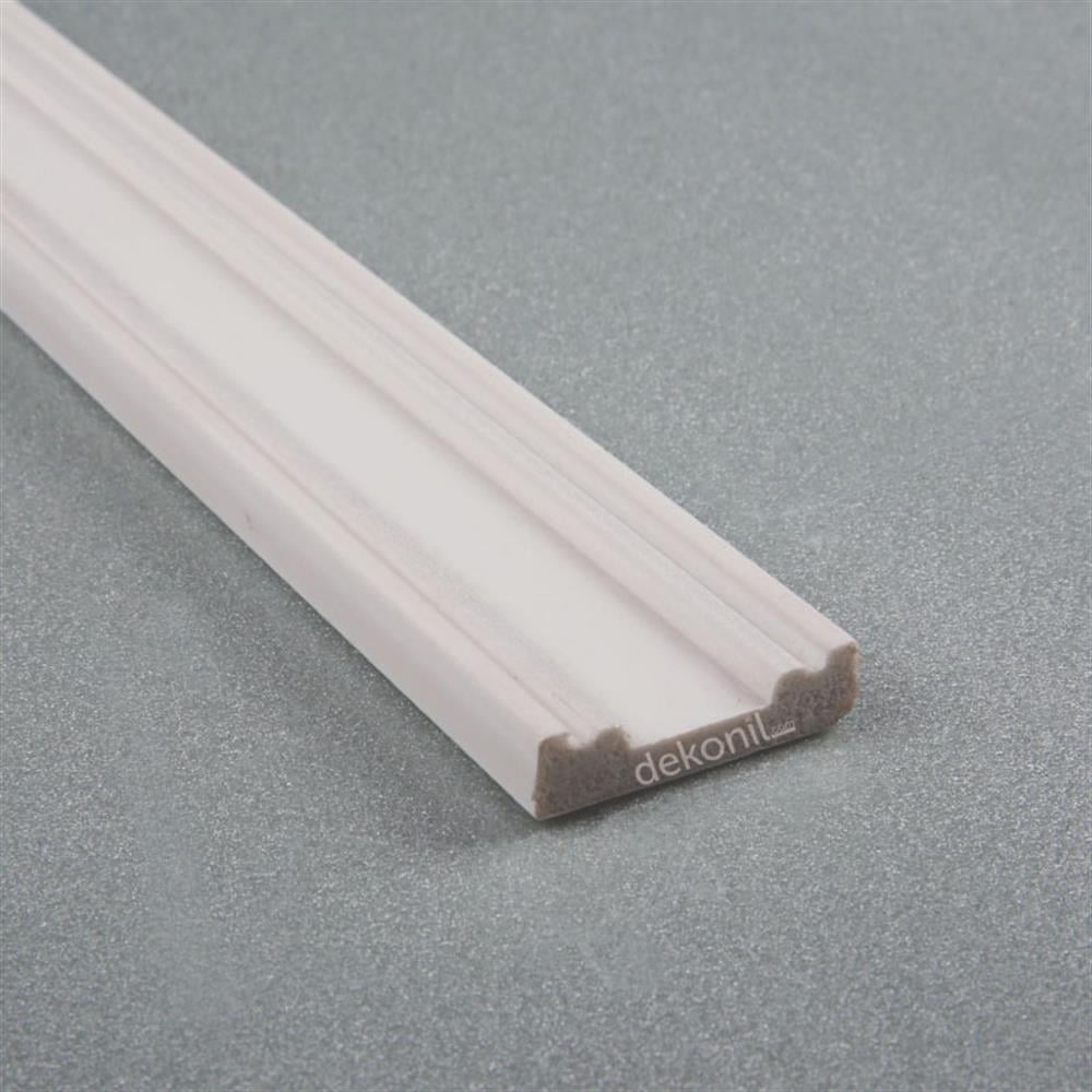 Paris Lackierbare Wandleiste 4 cm