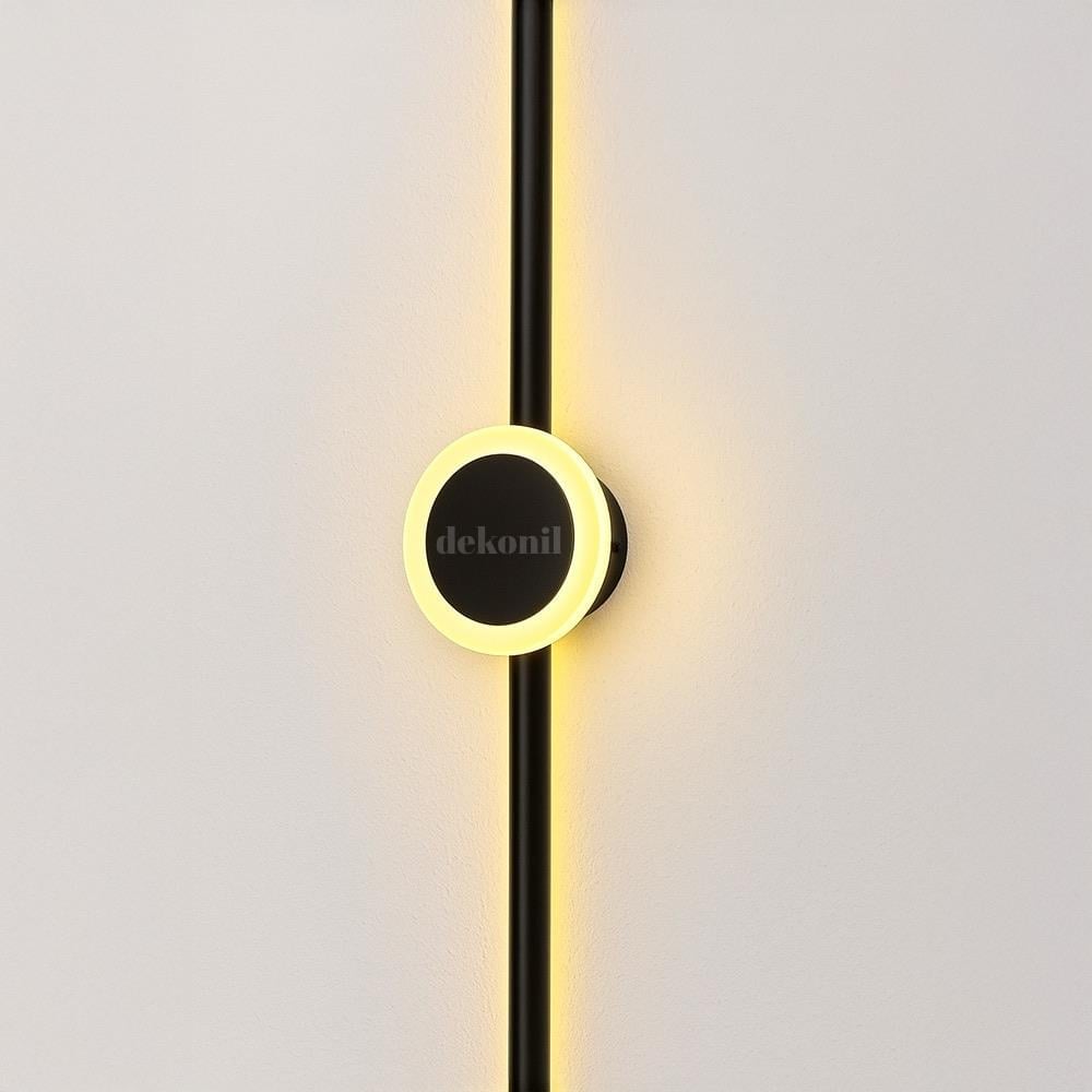 Cosmos Wiederaufladbare Kabellose LED Wandleuchte - Schwarz